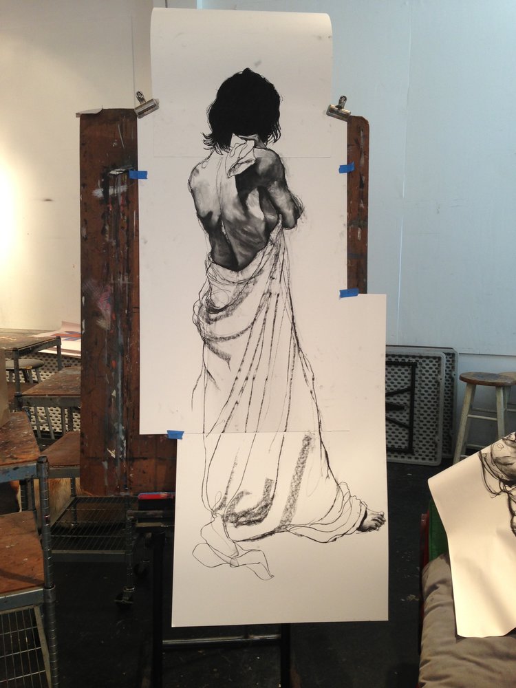 Drawing from the 'Pieces of a Woman' exhibition